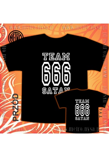 Koszulka TEAM 666 SATAN