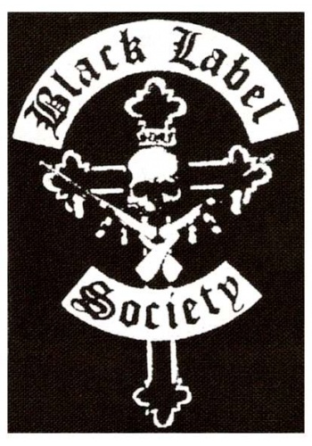 Naszywka BLACK LABEL SOCIETY krzyż
