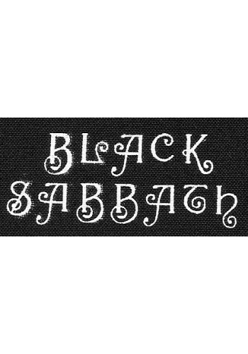 Naszywka BLACK SABBATH logo