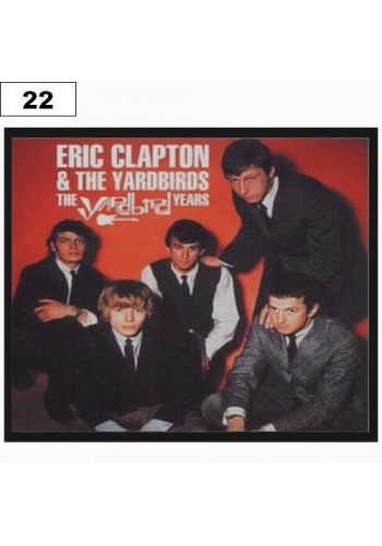 Naszywka ERIC CLAPTON Clapton and The Yardbirds (22)