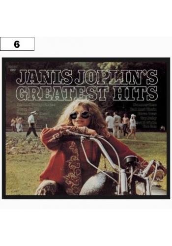 Naszywka JANIS JOPLIN Greatest Hits (06)