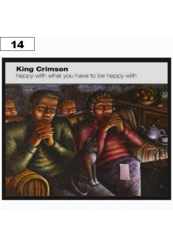 Naszywka KING CRIMSON Happy With What You Have to Be Happy With (14)