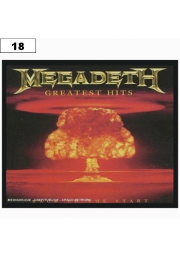 Naszywka MEGADETH Greatest Hits (18)
