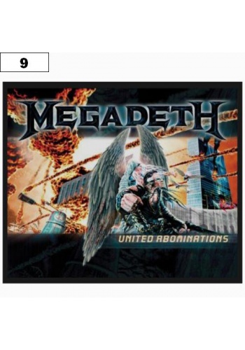 Naszywka MEGADETH United Abominations (09)