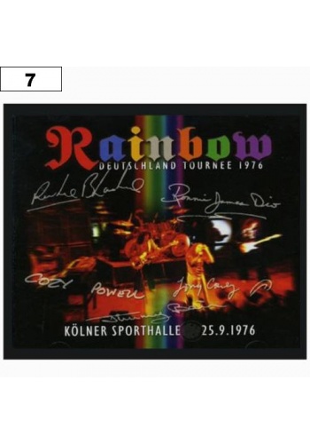Naszywka RAINBOW Deutshland Tournee (07)