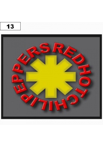 Naszywka RED HOT CHILLI PEPPERS logo 2 (13)