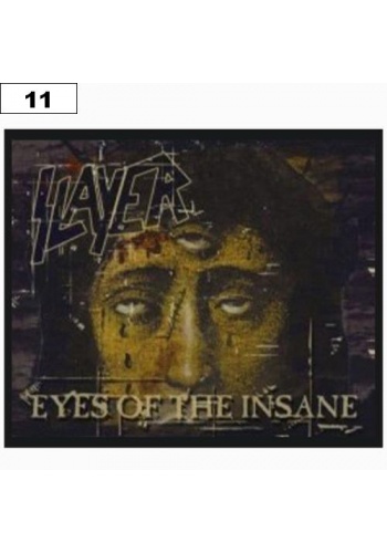 Naszywka SLAYER Eyes of the Insane (11)
