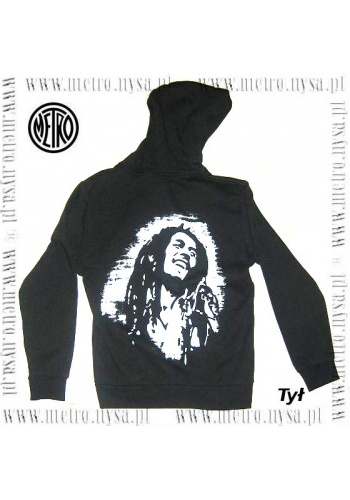 Bluza na zamek BOB MARLEY