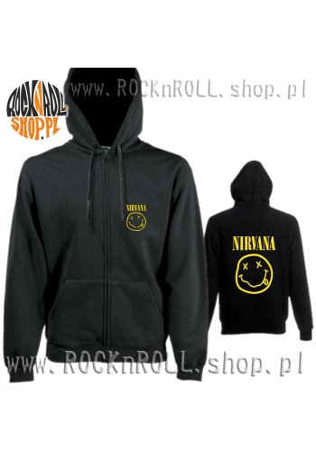 Bluza na zamek NIRVANA smile