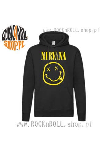 Bluza z kapturem NIRVANA smile