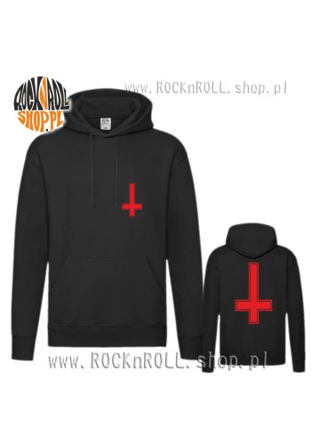 Bluza z kapturem Odwrócony Krzyż (04)