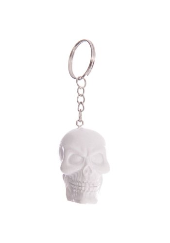 Brelok Czaszka biała