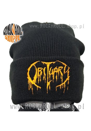 Czapka zimowa OBITUARY haft