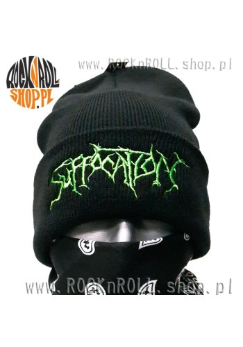 Czapka zimowa SUFFOCATION haft