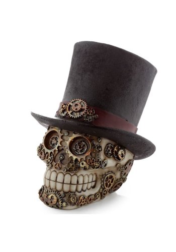 Czaszka w Cylindrze Steampunk