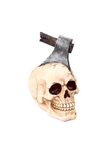 Figurka Czaszka z Toporem