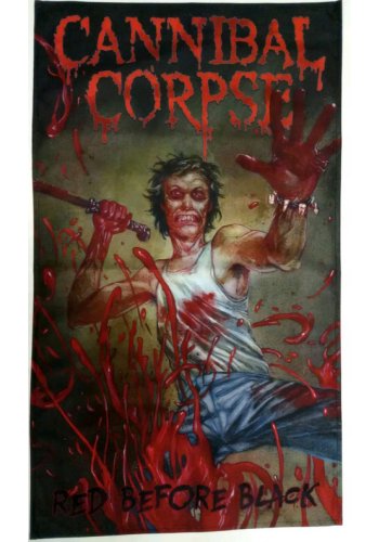 Flaga Cannibal Corpse "Red Before Black"