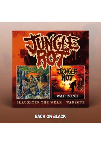 JUNGLE ROT "Slaughter The Wear/Warzone" 2CD