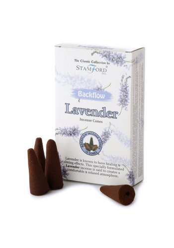 Kadzidełka stożkowe LAVENDER backflow
