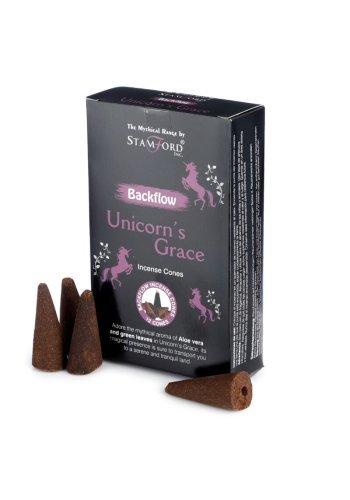 Kadzidełka stożkowe UNICORN'S GRACE backflow