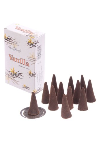 Kadzidełka stożkowe VANILLA