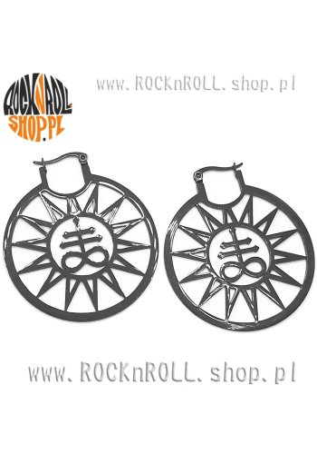 Kolczyki KOŁA Krzyż Lewiatana