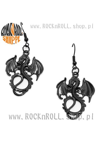 Kolczyki SMOKI czarne