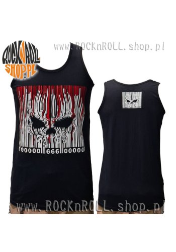 Koszulka bez rękawów "Kod Czaszkowy"