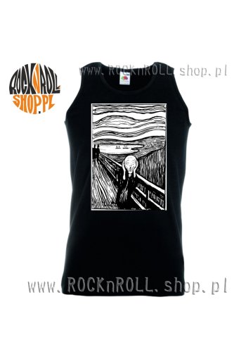 Koszulka bez rękawów KRZYK