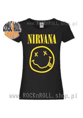 Koszulka damska NIRVANA smile