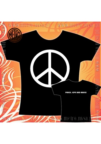 Koszulka damska PACYFKA Peace love (FL)