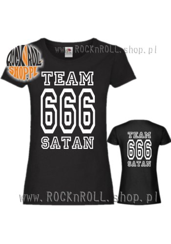 Koszulka damska TEAM 666 SATAN
