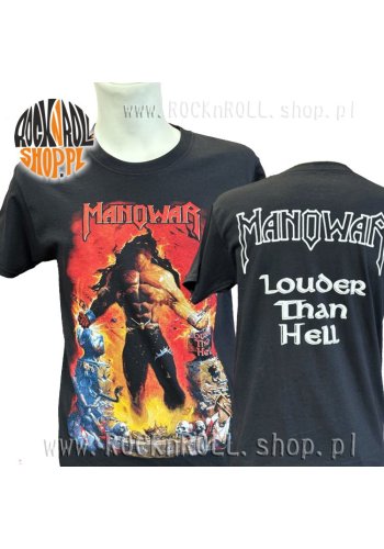 Koszulka MANOWAR "Louder Than Hell"