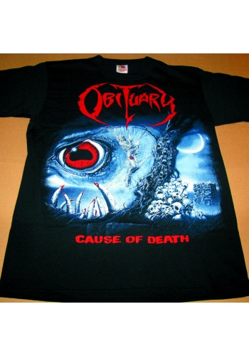 Koszulka OBITUARY - CAUSE OF DEATH
