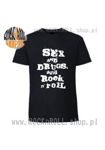 Koszulka "SEX, DRUGS AND ROCK'N'ROLL"