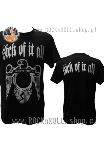 Koszulka SICK OF IT ALL - DEATH TO TYRANTS