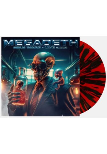 MEGADETH "Holy Wars: Live 2000" Red and Black Splatter LP