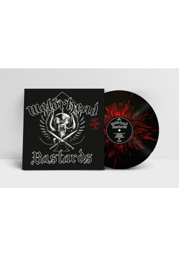 MOTORHEAD "Bastards" Red and Black Splatter LP