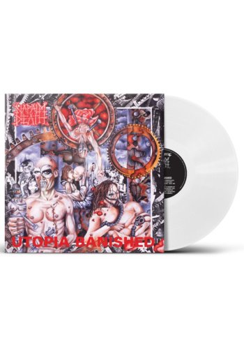 NAPALM DEATH "Utopia Banished" White LP