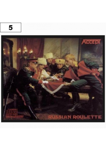 Naszywka ACCEPT Russian Roulette (05)