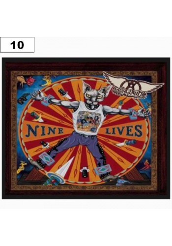 Naszywka AEROSMITH Nine Lives (10)