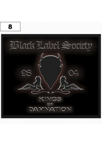 Naszywka BLACK LABEL SOCIETY Kings of Damnation (08)