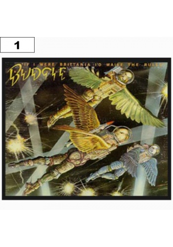 Naszywka BUDGIE If I Were Britannia - I'd Waive the Rules (01)