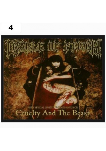 Naszywka CRADLE OF FILTH Cruelty and the Beast (04)