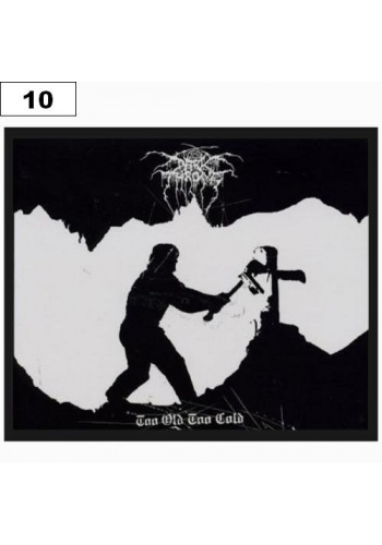 Naszywka DARKTHRONE Too Old Too Cold (10)