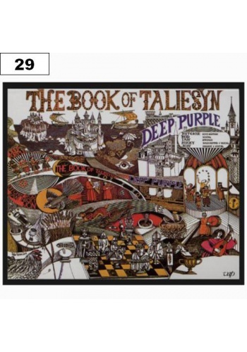 Naszywka DEEP PURPLE The Book of Taliesyn (29)