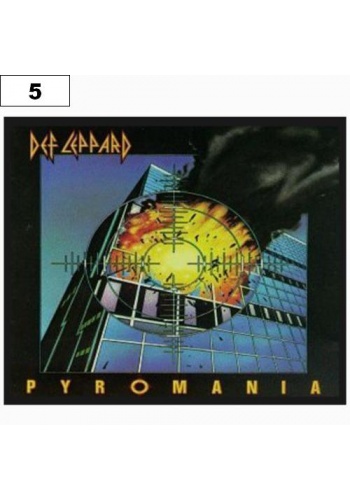 Naszywka DEF LEPPARD Pyromania (05)