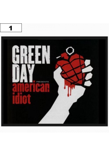 Naszywka GREEN DAY American Idiot (01)