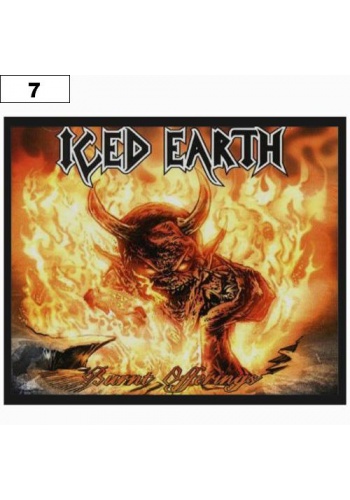 Naszywka ICED EARTH Burnt Offerings (07)