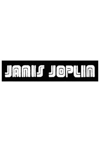 Naszywka JANIS JOPLIN logo